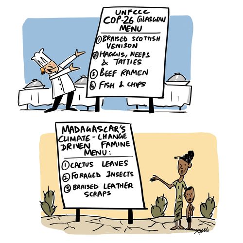 COP 26 and Madagascar Famine