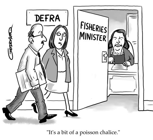 "It's a bit of a poisson chalice."