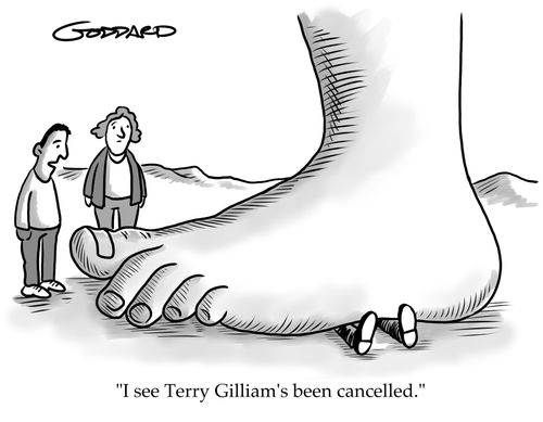 Terry Gilliam cancelled by the Old Vic