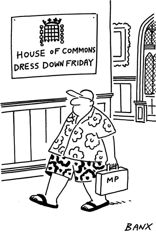 House of Commons: Dress Down Friday