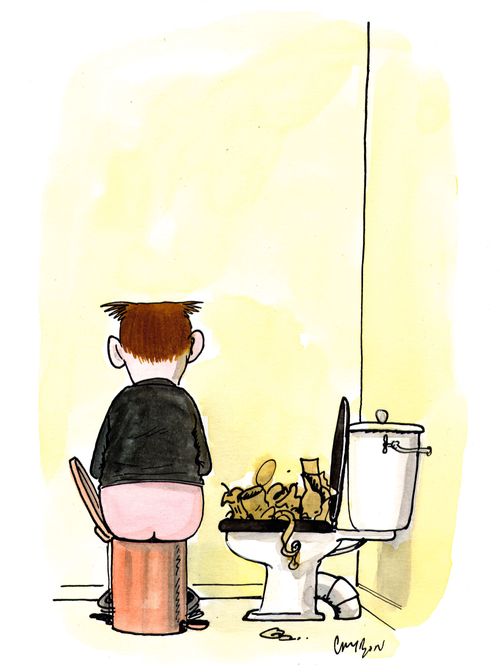 Flushing Litter