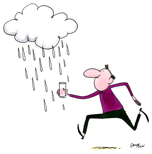 Catching Rainwater