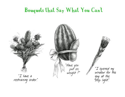 Bouquets that say what you can't