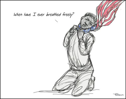 "When have I ever breathed freely?"
