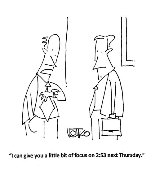 "I can give you a little bit of focus on 2:53 next Thursday."