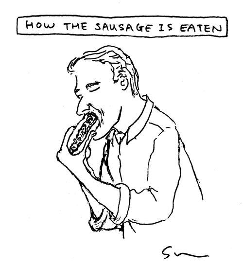 How The Sausage Is Eaten
