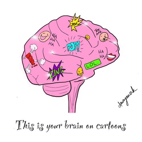 This is your brain on cartoons
