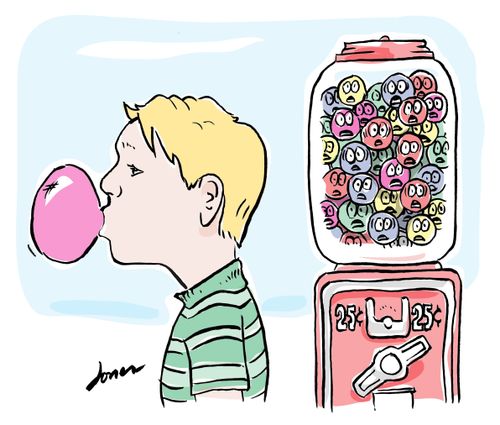 Bubble Gum Dispenser