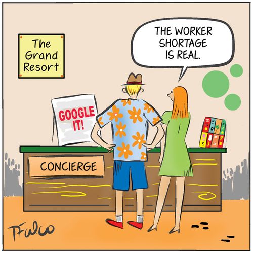 "The worker shortage is real."
