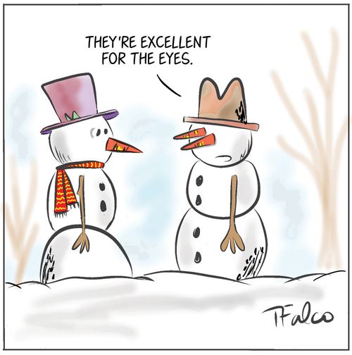 "They're excellent for the eyes."