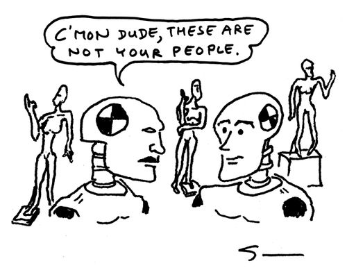 "C'mon dude, these are not your people."