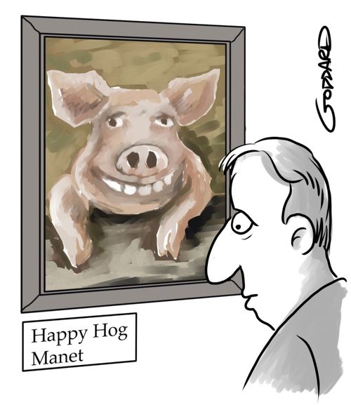 Happy Hog - Manet