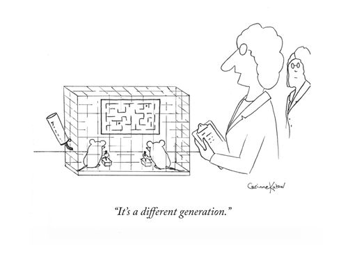 "It's a different generation."