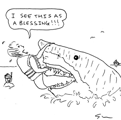 "I see this as a blessing!!!"