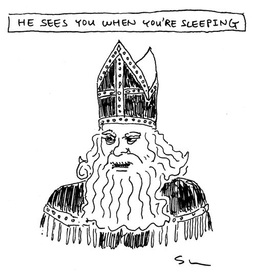 He Sees You When You're Sleeping