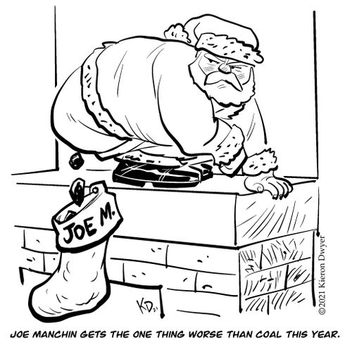 Joe Manchin gets the one thing worse than coal this year.
