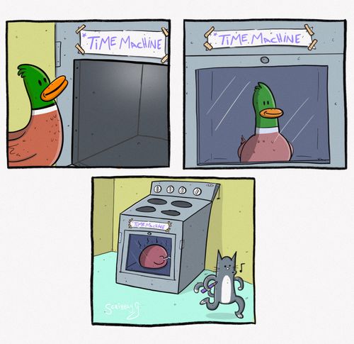 Time Travelling Duck