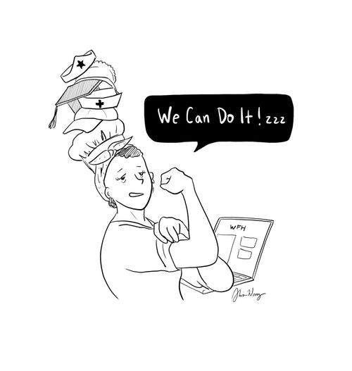 "We can do it! zzzz"