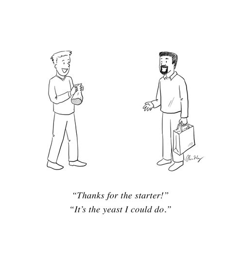 "Thanks for the starter!"