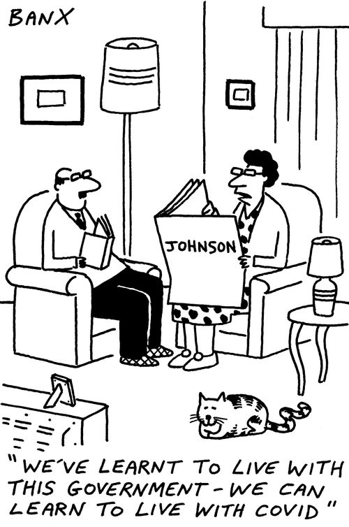"We've learnt to live with this government - we can learn to live with covid."