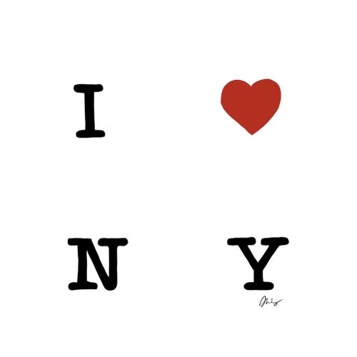 Socially Distanced I heart N Y