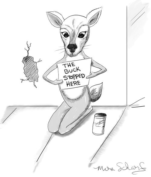 The buck stopped here