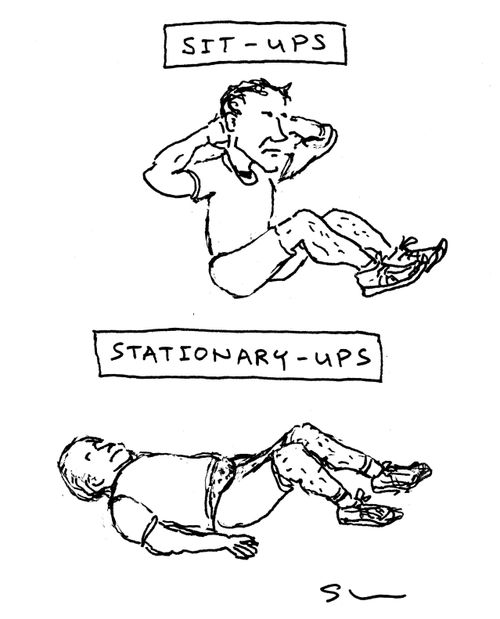 Sit-ups / Stationary-ups