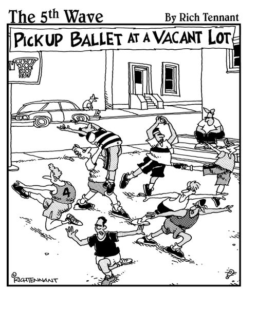 Pickup Ballet at a Vacant Lot