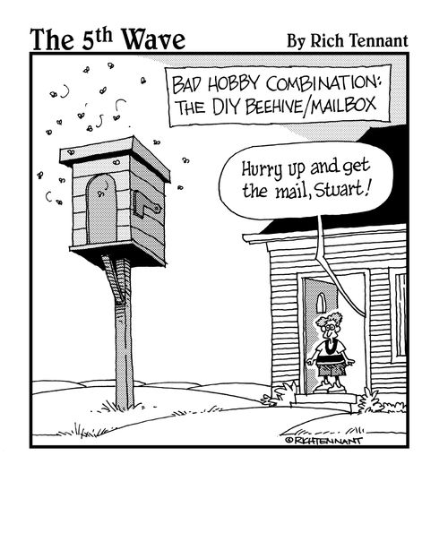 Bad Hobby Combination: The DIY Beehive/Mailbox