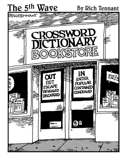 Crossword Dictionary Bookstore