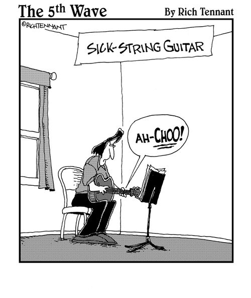 Sick-String Guitar