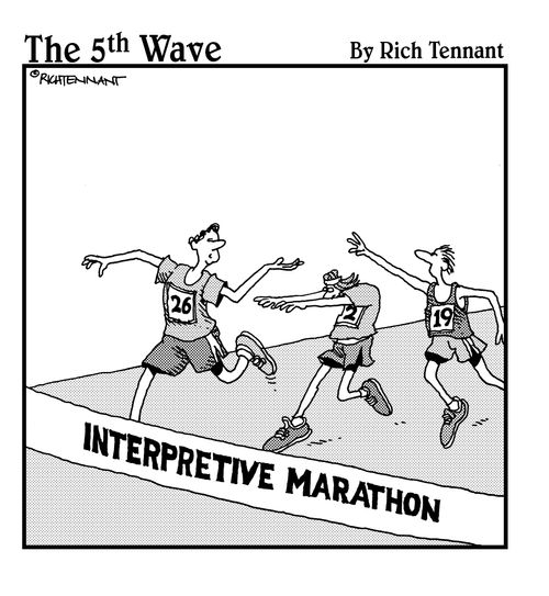 Interpretive marathon 