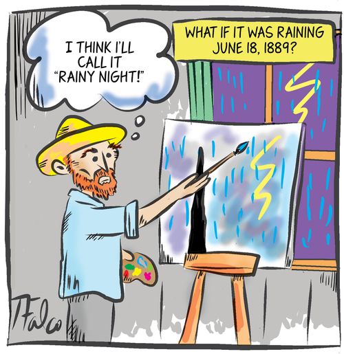 What if it was raining June 18, 1889?