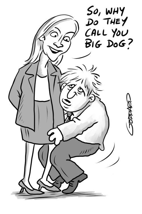 "So why do they call you Big Dog?"