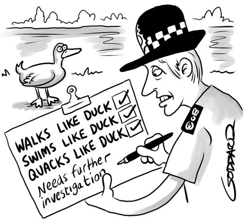 Partygate Met Police Enquiry - If it walks like a duck.