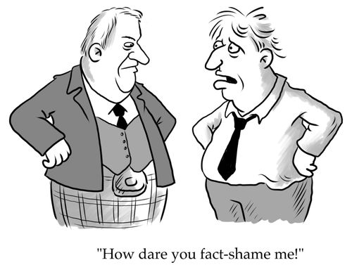 Boris Johnson and Ian Blackford SNP - "How dare you fact-shame me!"