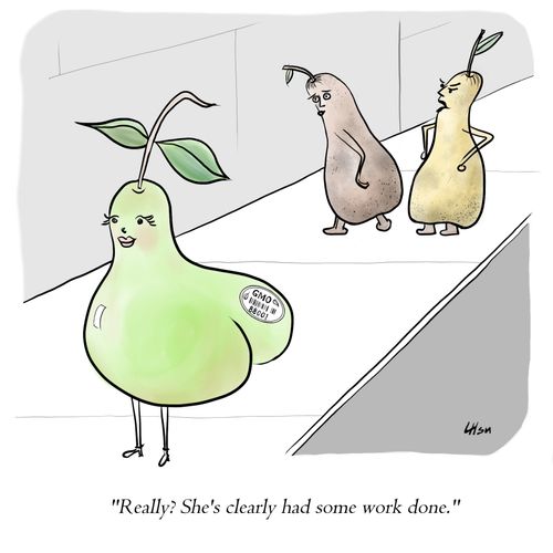 "Really? She's clearly had some work done."
