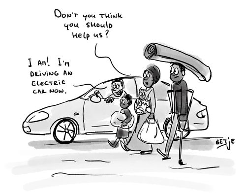"Don't you think you should help us?"