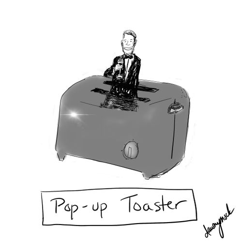 Pop-up toaster