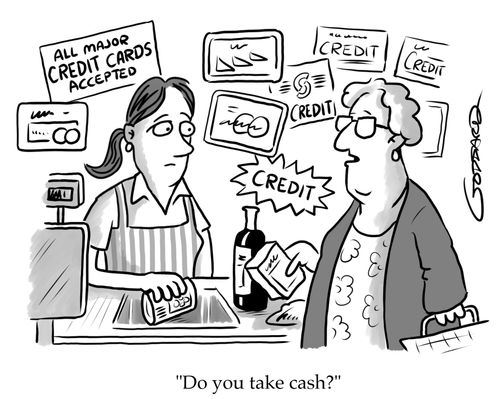 "Do you take cash?"