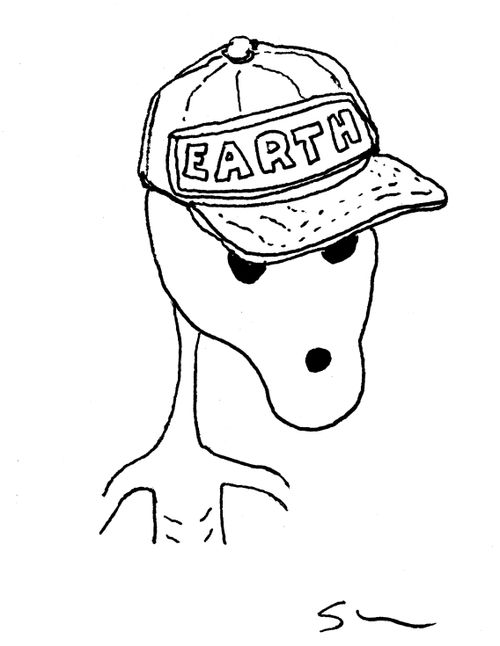 EARTH baseball hat