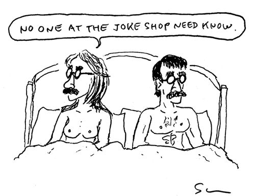 "No one at the joke shop need know."