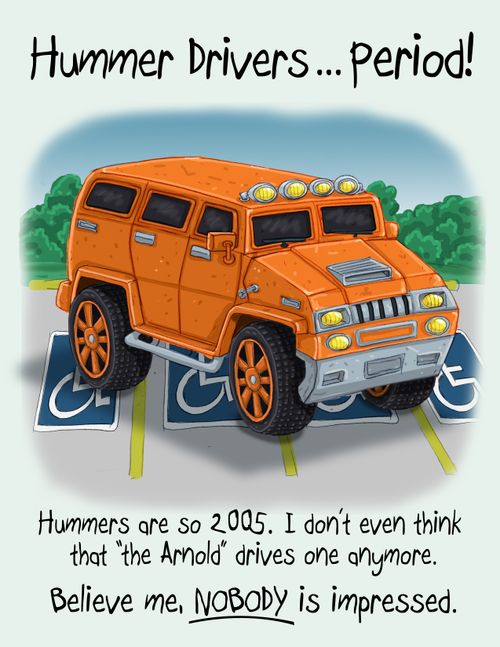 Hummer driver.