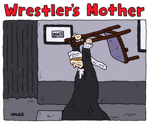Wrestler's Mother