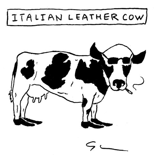 Italian Leather Cow