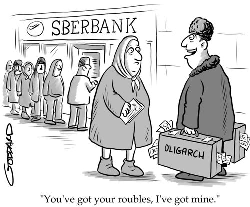 "You've got your roubles, I've got mine."