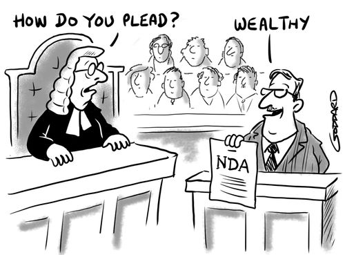 "How do you plead?" 