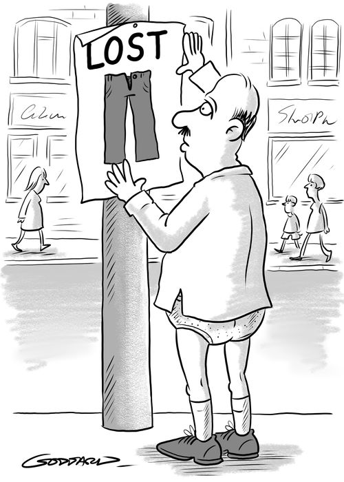 Lost trousers