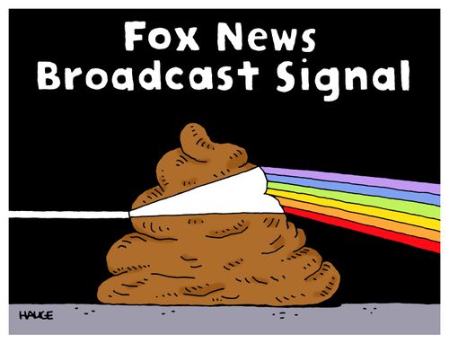 Fox News Broadcast Signal. 