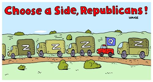 Choose a side, Republicans!